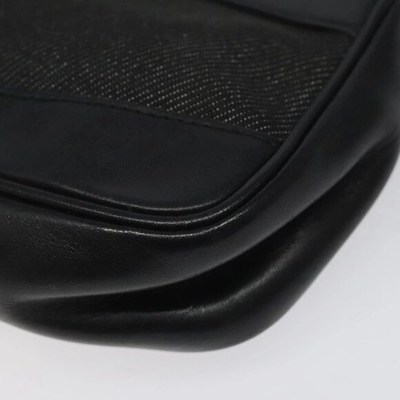 GUCCI Web Sherry Line Accessory Pouch Canvas Black Red Green 92821 Auth EC563 - Picture 4 of 16